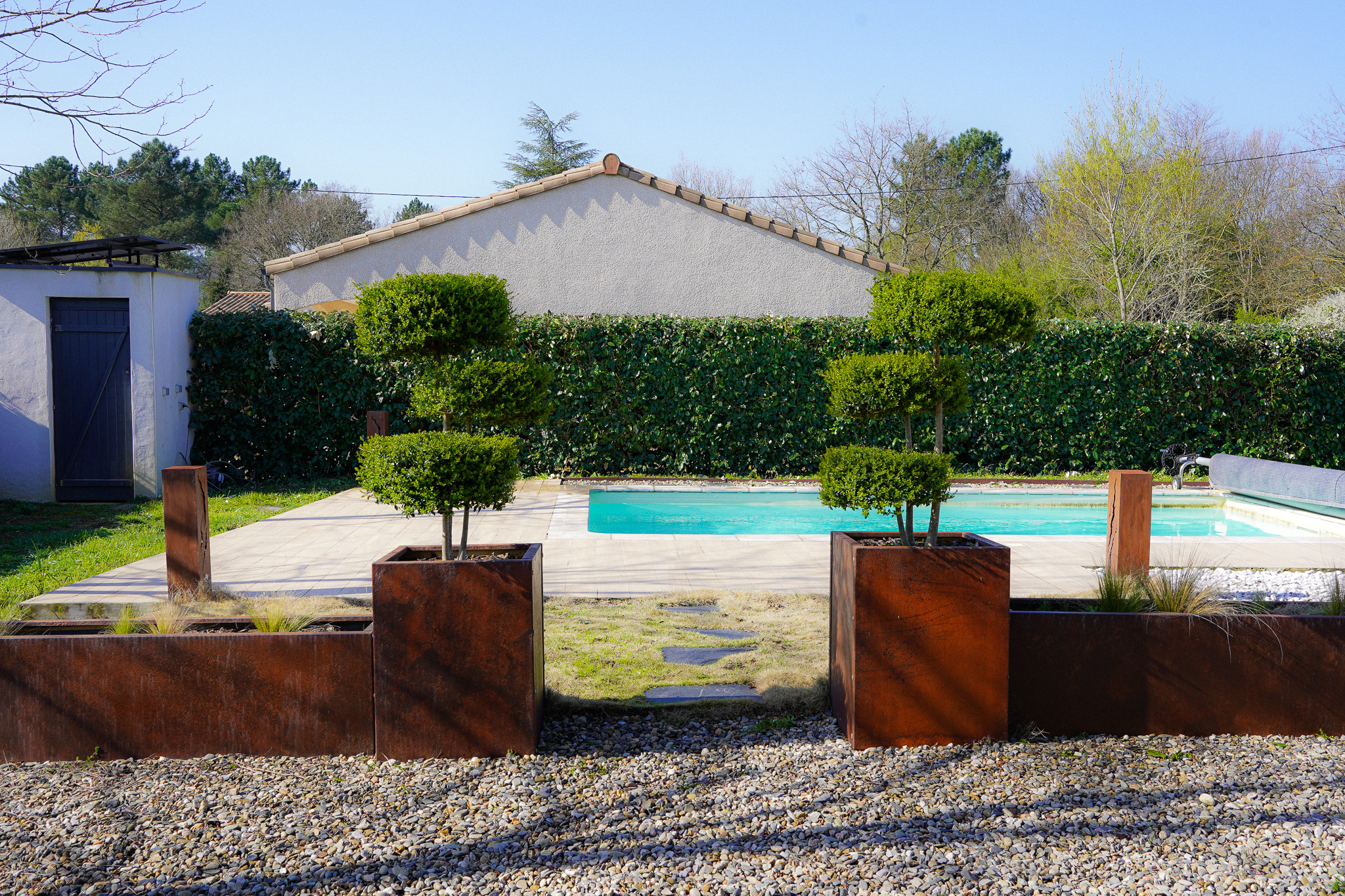 Création de jardin sur mesure Ardèche — Brut Paysages
