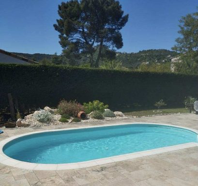 Mise en valeur d'une piscine